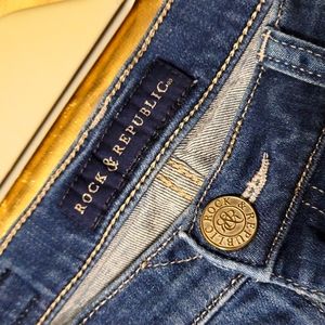 Rock & Republic Distressed Boyfriend Jeans